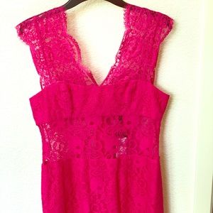 Fushia mini dress BCBG